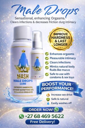 Male Drops Lube